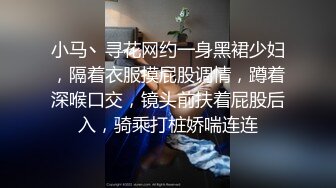 小马丶寻花网约一身黑裙少妇，隔着衣服摸屁股调情，蹲着深喉口交，镜头前扶着屁股后入，骑乘打桩娇喘连连